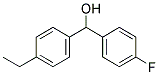 4-ETHYL-4'-FLUOROBENZHYDROL 结构式