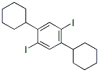 1,4-DICYCLOHEXYL-2,5-DIIODOBENZENE 结构式