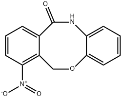 7-NITRO-6H-DIBENZO[B,F][1,4]OXAZOCIN-11(12H)-ONE 结构式