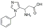 3-AMINO-3-(3-BENZYL-3H-IMIDAZOL-4-YL)-PROPIONIC ACID 结构式