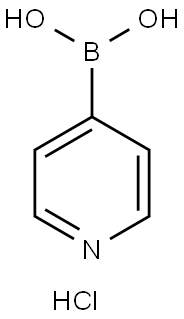 PYRIDINE-4-BORONIC ACID HYDROCHLORIDE 结构式