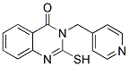 2-MERCAPTO-3-(PYRIDIN-4-YLMETHYL)QUINAZOLIN-4(3H)-ONE 结构式