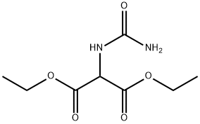 DIETHYL UREIDOMALONATE 结构式