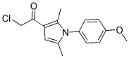 2-CHLORO-1-[1-(4-METHOXYPHENYL)-2,5-DIMETHYL-1H-PYRROL-3-YL]ETHANONE 结构式