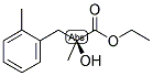 Ethyl (S)-2-hydroxy-2-methyl(2-methylbenzene)propanoate 结构式