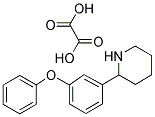 2-(3-PHENOXYPHENYL)PIPERIDINE OXALATE 结构式