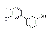 3-(3,4-DIMETHOXYPHENYL)THIOPHENOL 结构式