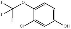 3-氯-4-三氟甲氧基苯酚 结构式