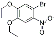 1-BROMO-4,5-DIETHOXY-2-NITROBENZENE 结构式