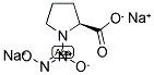1-(羟基-NNO-AZOXY)-L-脯氨酸,二钠盐 结构式