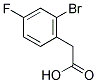 2-BROMO-4-FLUOROPHENYLACETIC ACID 结构式