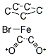 Bromocyclopentadienyldicarbonyliron(II) 结构式