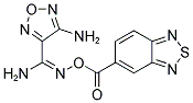 4-AMINO-N'-[(2,1,3-BENZOTHIADIAZOL-5-YLCARBONYL)OXY]-1,2,5-OXADIAZOLE-3-CARBOXIMIDAMIDE 结构式