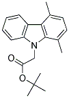TERT-BUTYL 2-(1,4-DIMETHYL-9H-CARBAZOL-9-YL)ACETATE 结构式