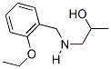 1-[(2-ETHOXYBENZYL)AMINO]PROPAN-2-OL 结构式