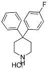 4-(4-FLUOROPHENYL)-4-PHENYLPIPERIDINE HYDROCHLORIDE 结构式