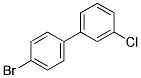 化合物 4-Bromo-3'-chlorobiphenyl 结构式
