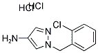 1-(2-CHLORO-BENZYL)-1H-PYRAZOL-4-YLAMINE DIHYDROCHLORIDE 结构式