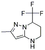 2-甲基-7-(三氟甲基)-4H,5H,6H,7H-吡唑并[1,5-A]嘧啶 结构式