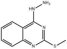 4-Hydrazino-2-(methylsulfanyl)quinazoline 结构式