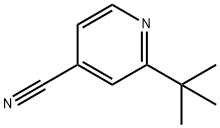 2-叔丁基-4-氰基吡啶 结构式