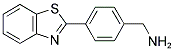 1-[4-(1,3-BENZOTHIAZOL-2-YL)PHENYL]METHANAMINE 结构式