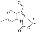 6-METHYLINDOLE-3-CARBOXALDEHYDE, N-BOC PROTECTED 结构式