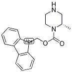 (S)-1-N-FMOC-2-甲基哌嗪 结构式