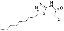 2-CHLORO-N-(5-NONYL-[1,3,4]THIADIAZOL-2-YL)-ACETAMIDE 结构式