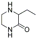 3-Ethyl-piperazin-2-one 结构式