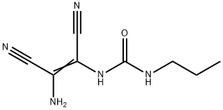 N-(2-AMINO-1,2-DINITRILOVINYL)(PROPYLAMINO)FORMAMIDE 结构式