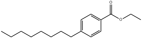 4-辛基苯甲酸乙酯 结构式