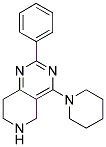 2-PHENYL-4-PIPERIDIN-1-YL-5,6,7,8-TETRAHYDROPYRIDO[4,3-D]PYRIMIDINE 结构式
