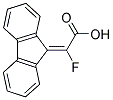 9H-FLUOREN-9-YLIDENE(FLUORO)ACETIC ACID 结构式