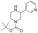 3-PYRIDIN-3-YL-PIPERAZINE-1-CARBOXYLIC ACID TERT-BUTYL ESTER 结构式