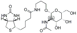 BIOTIN-2-ACETAMIDO-2-DEOXY-BETA-D-GALACTOPYRANOSIDE 结构式