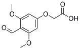 2-(4-FORMYL-3,5-DIMETHOXYPHENOXY)ACETIC ACID 结构式