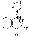 2,2,2-TRIFLUORO-1-[2-([1,2,4]TRIAZOL-4-YLAMINO)-CYCLOHEX-1-ENYL]ETHANONE 结构式