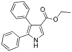 ETHYL 4,5-DIPHENYL-1H-PYRROLE-3-CARBOXYLATE 结构式