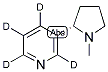 S-(-)-NICOTINE-2,4,5,6-D4 结构式