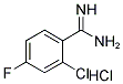 2-氯-4-氟苯甲酰胺盐酸盐 结构式