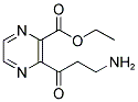 3-(3-AMINO-PROPIONYL)-PYRAZINE-2-CARBOXYLIC ACID ETHYL ESTER 结构式