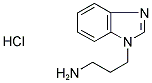 3-(BENZOIMIDAZOLE-1-YL)PROPYLAMINE HYDROCHLORIDE 结构式