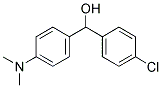 4-Chloro-α-[4-(dimethylamino)phenyl]benzenemethanol 结构式