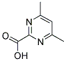 4,6-DIMETHYLPYRIMIDINE-2-CARBOXYLIC ACID 结构式