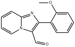2-(2-甲氧苯基)-3-咪唑并[3,2-A]吡啶甲醛 结构式