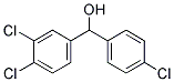 (4-氯苯基)(3,4-二氯苯基)甲醇 结构式