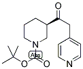 (R)-1-BOC-3-(2-PYRIDIN-4-YL-ACETYL)-PIPERIDINE 结构式