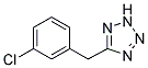 5-(3-CHLORO-BENZYL)-2H-TETRAZOLE 结构式