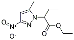 2-(5-甲基-3-硝基-吡唑-1-基)丁酸乙酯 结构式